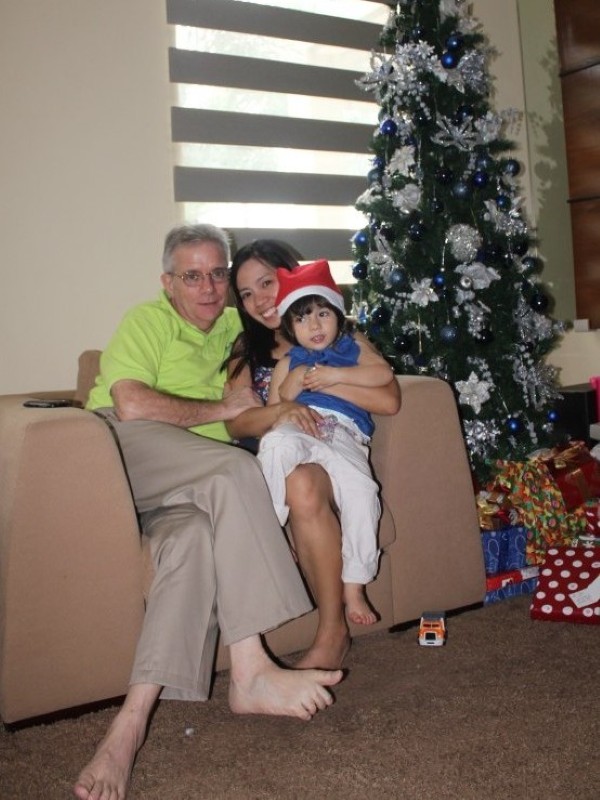 Christmas 2012 Alba, Cher and David