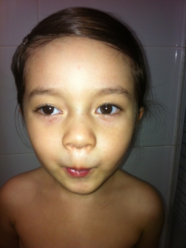 Alba looking pensive