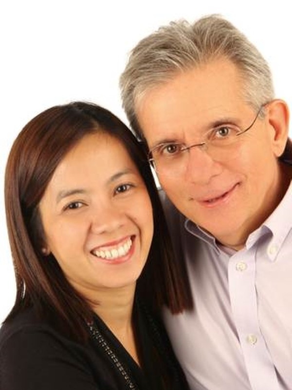 Portrait of Cher and David